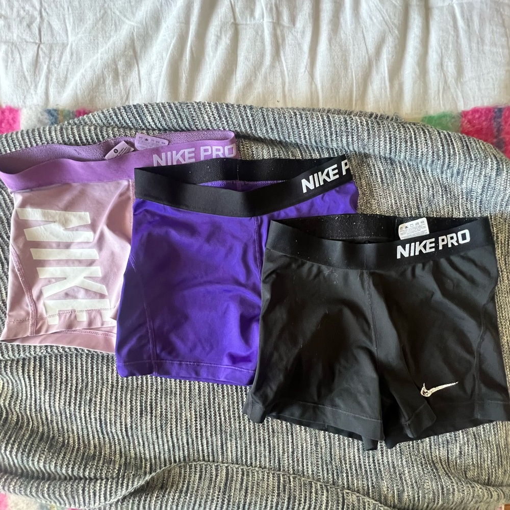 3 Nike pros for $25, also sell one for $10